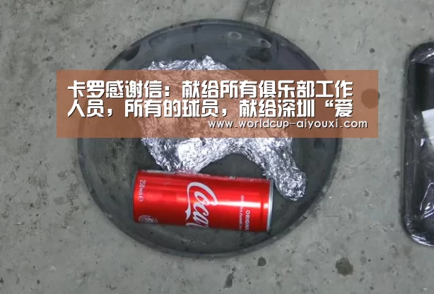 卡罗感谢信:献给所有俱乐部工作人员,所有的球员,献给深圳“爱游戏下载”(图2) 爱游戏官网